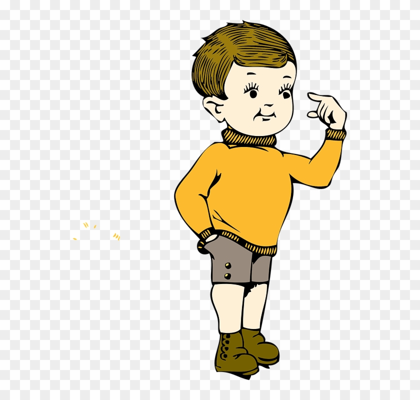 Little Boy Clipart Chubby - Boy Cartoon Png Gif #1326253