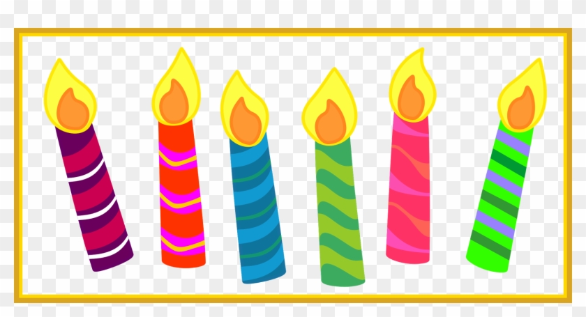 Unbelievable Candle Clipart For Your Projects Or Classroom - Clip Art Birthday Candles #1326260