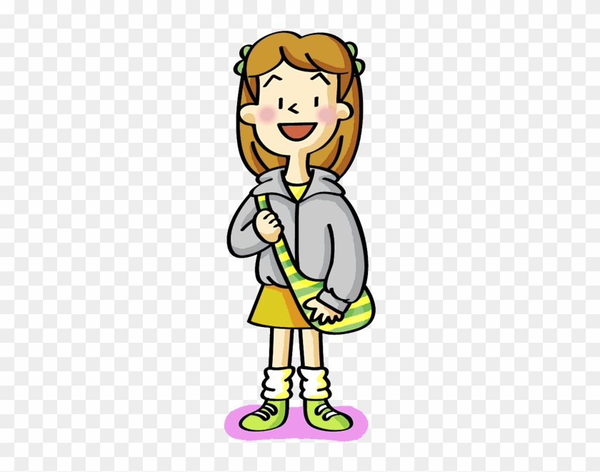 組合って何？ - School Girl Clipart Gif #1326343