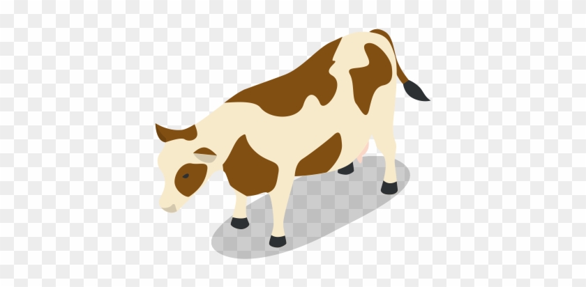 Cattle Clipart Mixed Farming - Farm Animals Icon Png #1326380