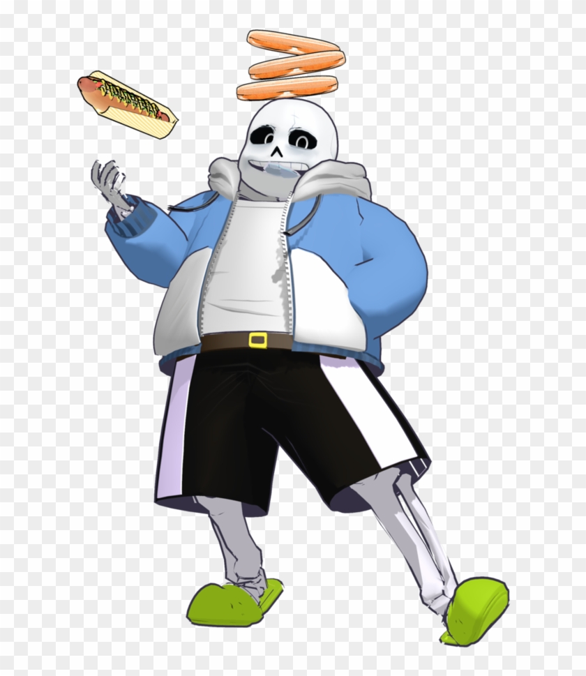 Mmd Sans Sn Ver Model Preview4 Undertale By 495557939 - Mmd Hotdog Dl #1326389