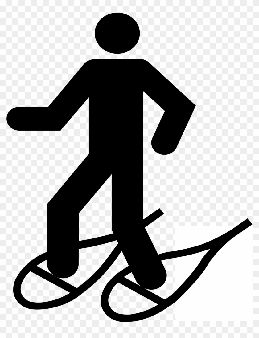 Snowshoe Fresh Air Experience Computer Icons Clip Art - Snowshoe Clipart #1326433