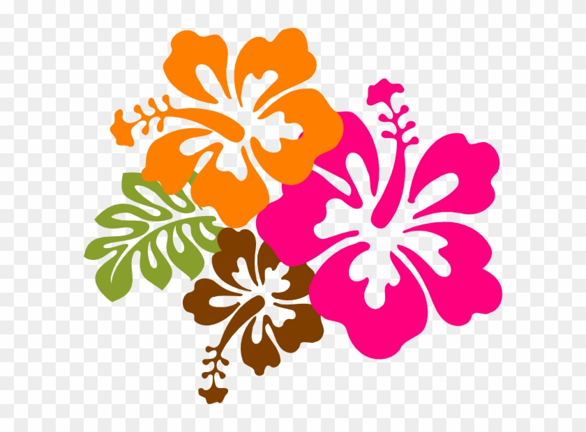 Hawaiian Flower Clip Art #1326545