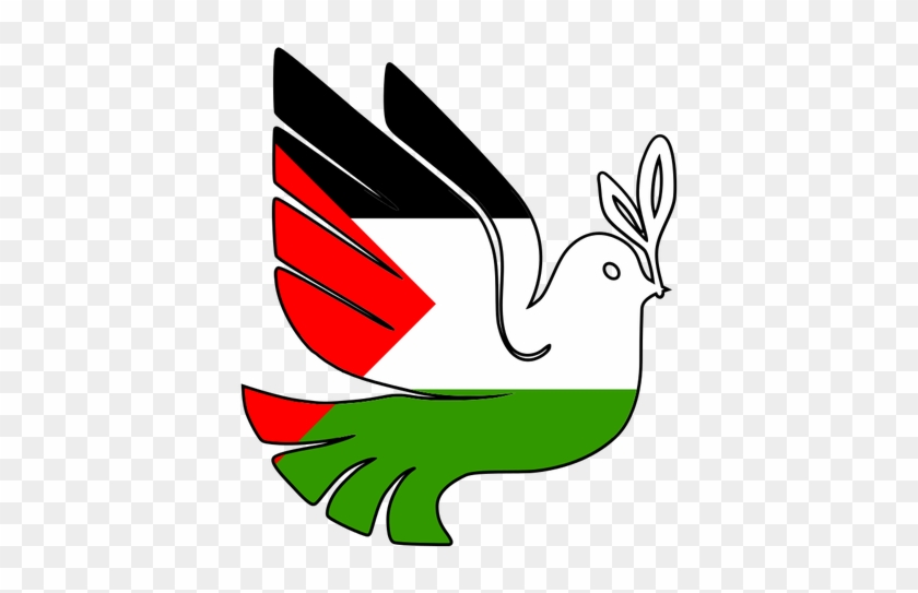 Peace Dove Clipart Palestine - Peace For Palestine #1326615