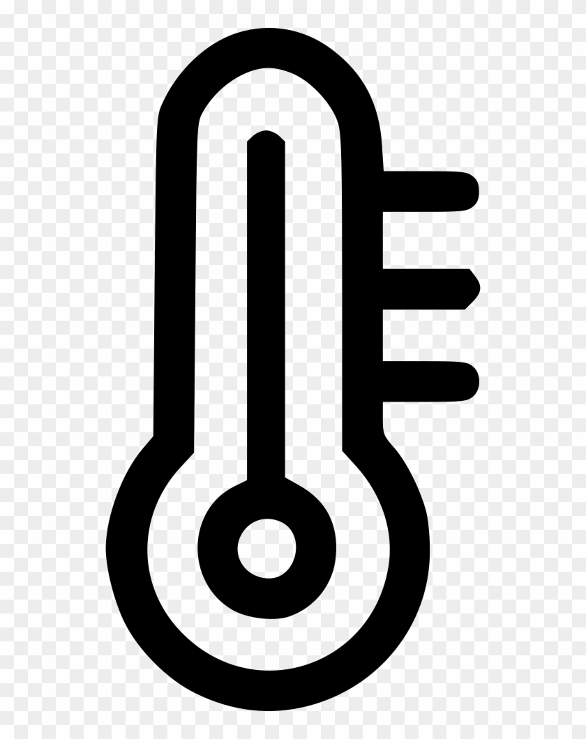 Weather Temperature Heat Mercury Measurement Hot Fever - Rubber Stamp #1326640