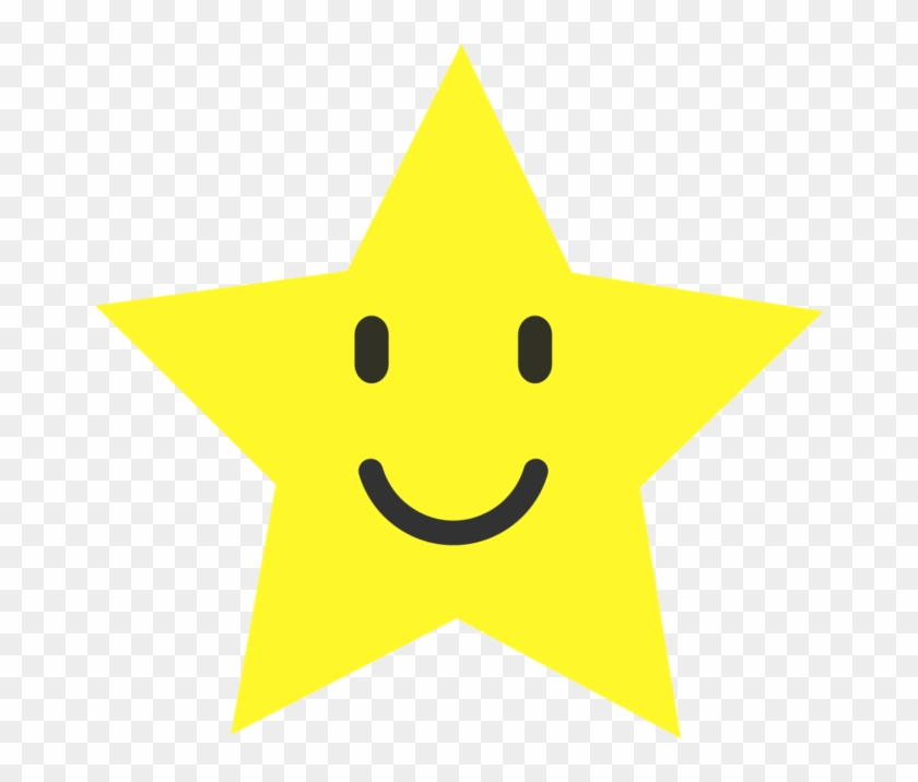 Smiley Star Clip Art - Mario Kart 8 Star #1326655