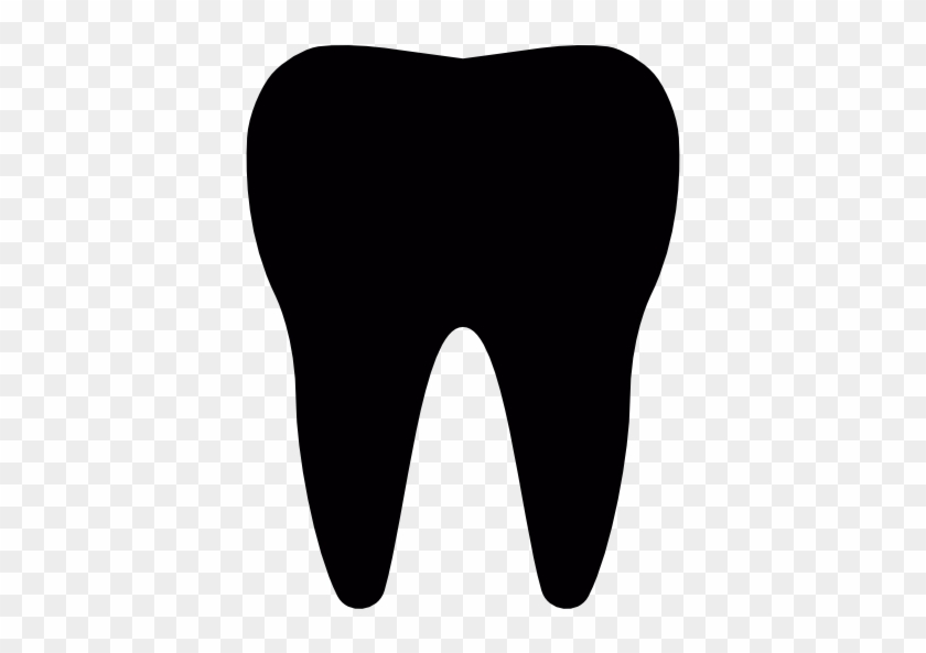 Molar - Tooth Silhouette Png #1326709