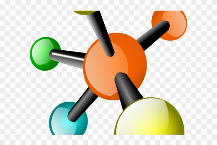 Molecules Clipart Chemical Element - Che-01 Atoms And Molecules #1326728