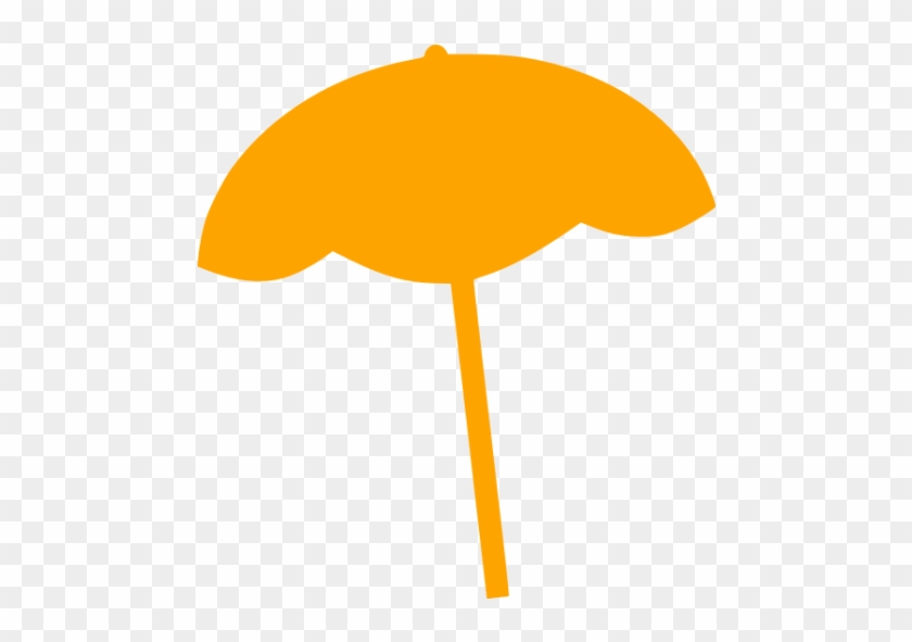 Large Orange Umbrella Art #1326730