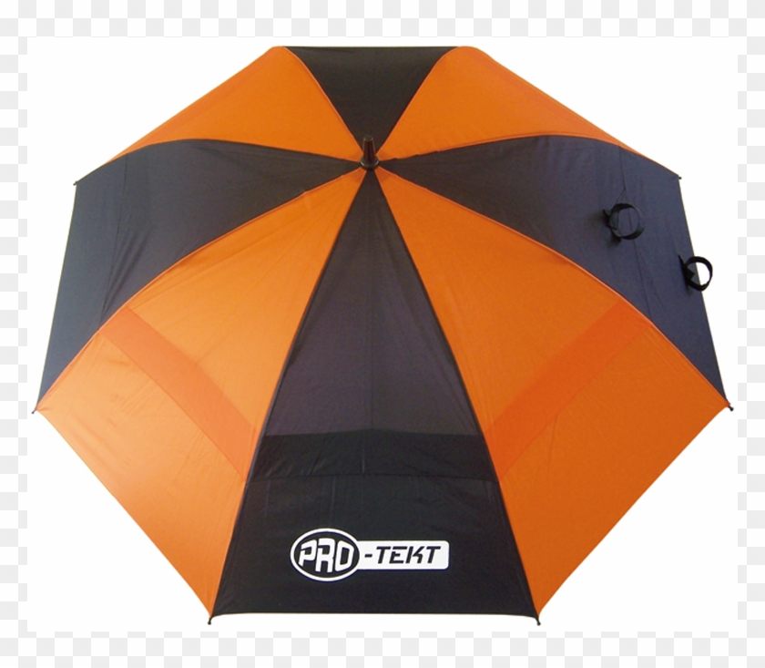 Pro-tekt Umbrella - Black/orange - Protekt Automatic Golf Umbrella #1326794