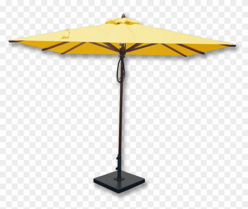 Outdoor Yellow Umbrella Png - 8' Umbrella Greencorner Fabric: Natural #1326804