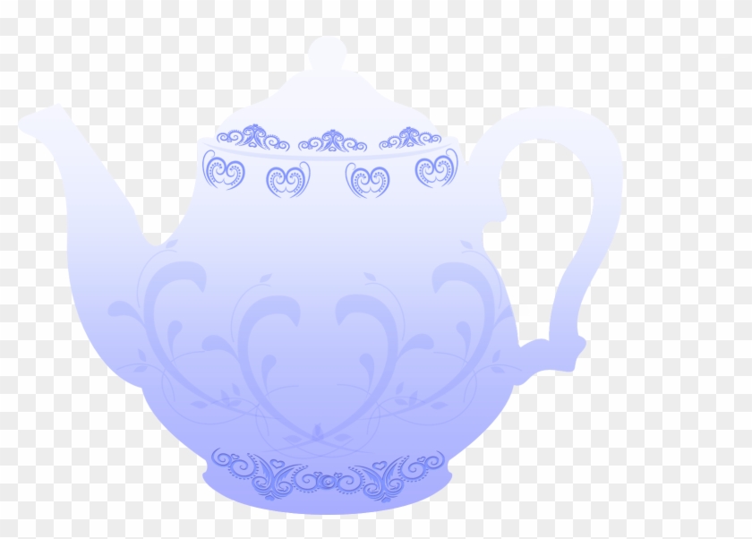 Teapot Clipart Blue - Teapot #1326810