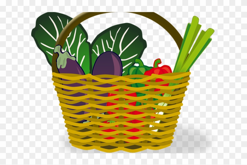 Vegetables Clipart Shopping - Cesta De Compras Png #1326838