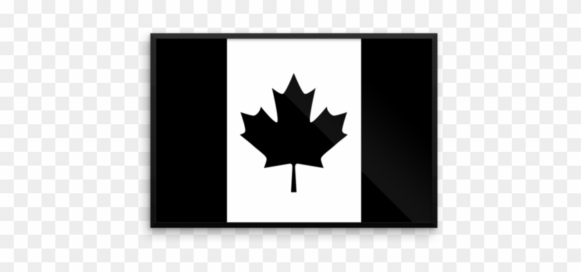 Canada Flag Wall Art - Canada Flag In Round Shape #1326879