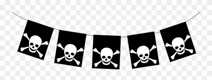 Pin Pirate Flag Clipart - Pirate Flag #1326927