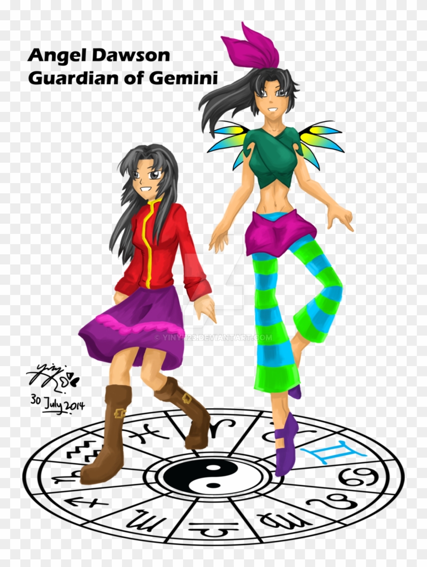 Angel Dawson Guardian Of Gemini By Zakurarain - Zodiac #1326932