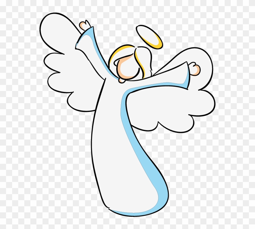 Angel4 - Line Art #1326935