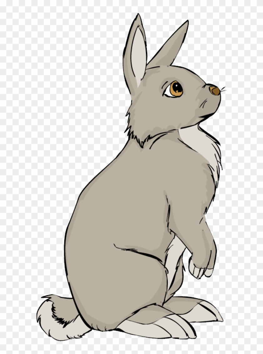Bunny Clipart Brown Rabbit - Cartoon #1327158