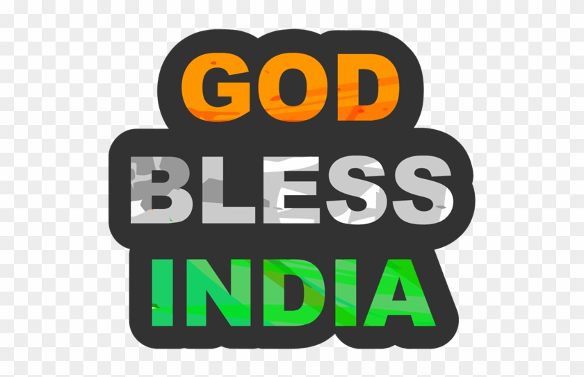 God Bless India Sticker - Think Success: How To Take Your Life, Success, And #1327164