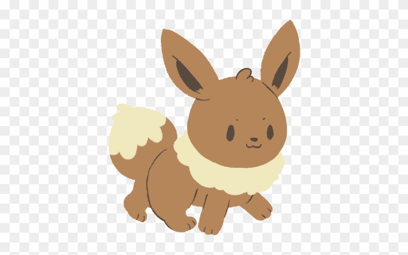 Round Eevee By Eledora - Pokémon #1327181