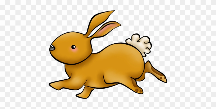 Brown Rustic Rabbit Running - Brown Rustic Rabbit Running #1327188