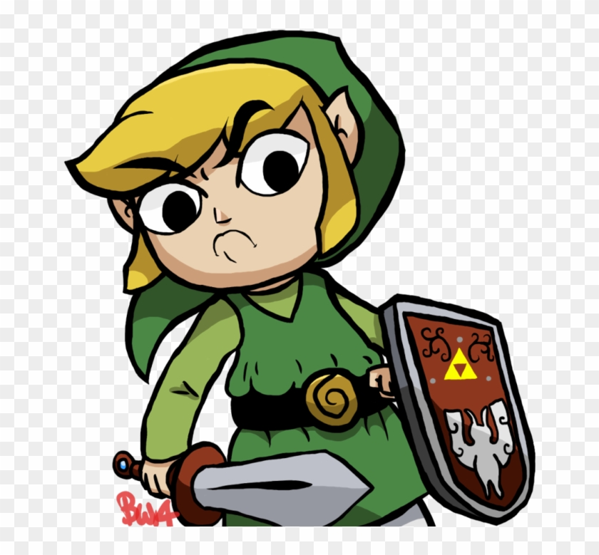 Angry Toon Link By Zipadeelady - Zipadeelady #1327219