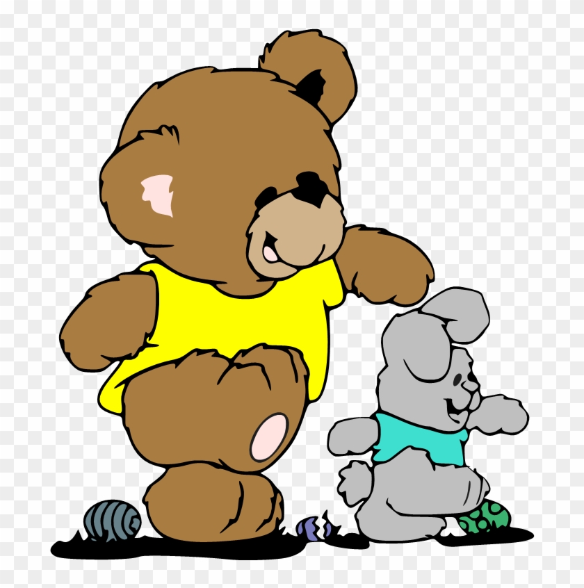 Bear And Bunny - Cartoon #1327229