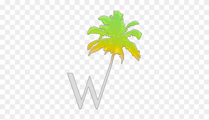 Cropped 1 Final W Palm Only Logo No Background White - Praia #1327235