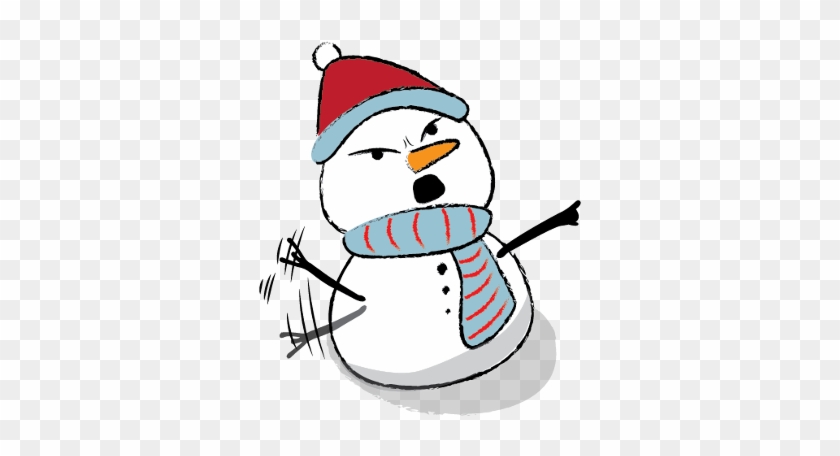 Cute & Lovely Snowman Stickers Messages Sticker-6 - Snowman #1327265