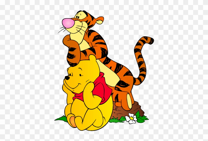 Winnie The Pooh And Tigger Png Clip Art - Winnie The Pooh And Tigger #1327374