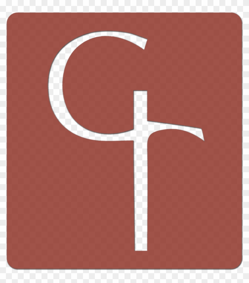 Gf Church Logo Red - Cross #1327377