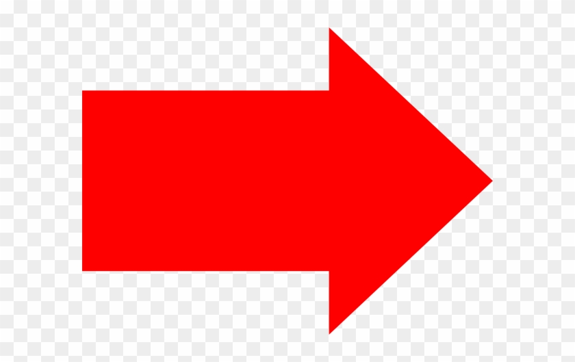 Clipart Right Arrow - Red Arrow Pointing Right #1327436