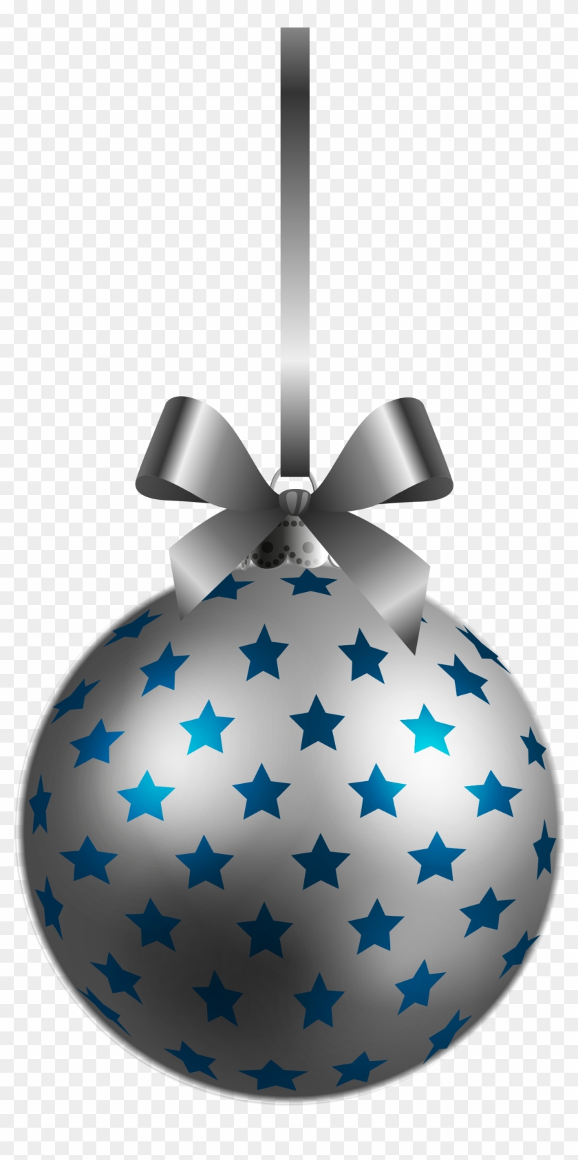 Silver Christmas Ball Png #1327461