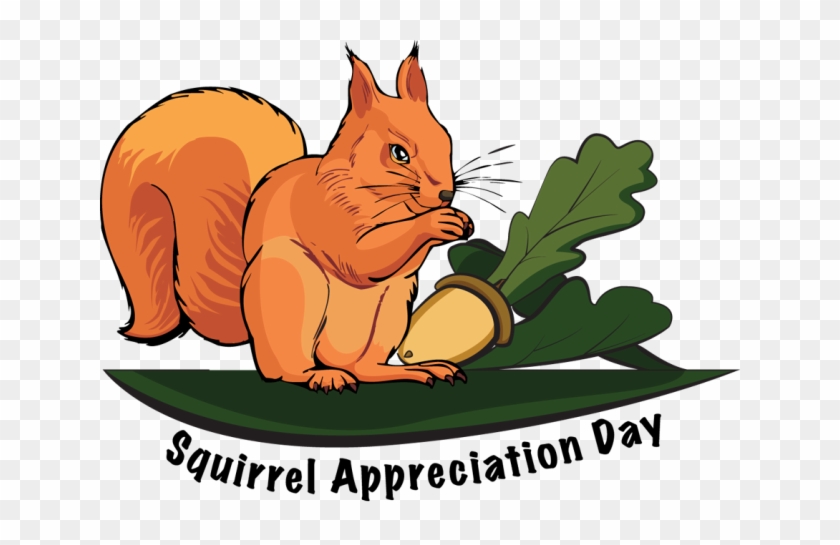 Squirrel Appreciation Day Clipart - Squirrel Appreciation Day 2017 #1327569