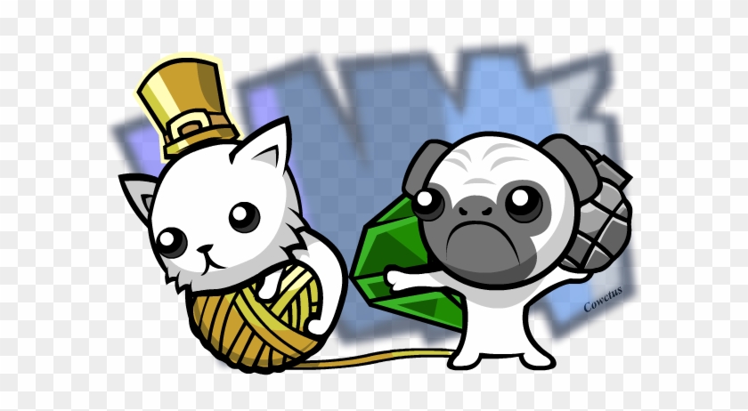 Battleblock Theater Cat And Dogs By Cowctus - Battleblock Theater Cat Head #1327587