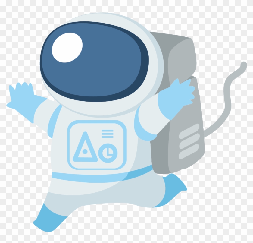 Astronaut Drawing Spacecraft Outer Space - Cartoon Astronaut Png - Free  Transparent PNG Clipart Images Download