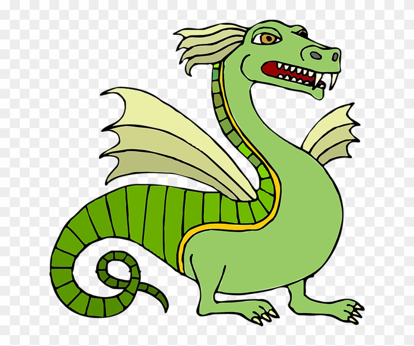 Scary Dragon Clipart #1327733