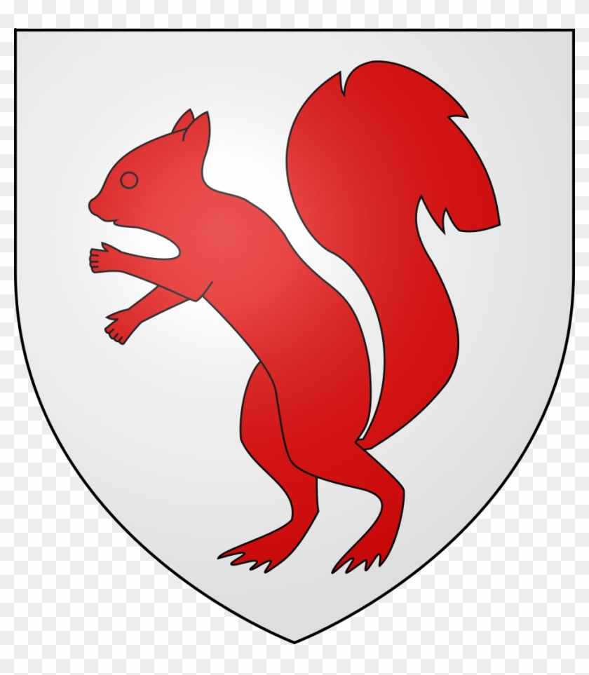 Blason Famille Fouquet - Scoiattolo Araldica #1327774