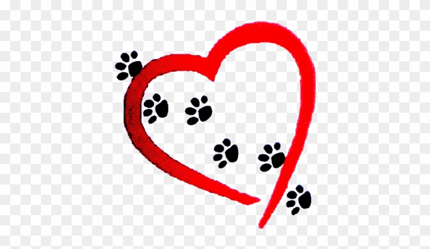 Dog Paw Heart Transparent Clipart - Prayers For A Sick Dog #1327875