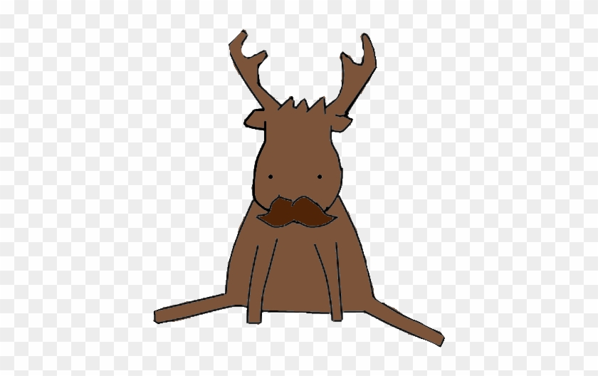 Moose-tash By Houdinithebunny - Cartoon #1327903