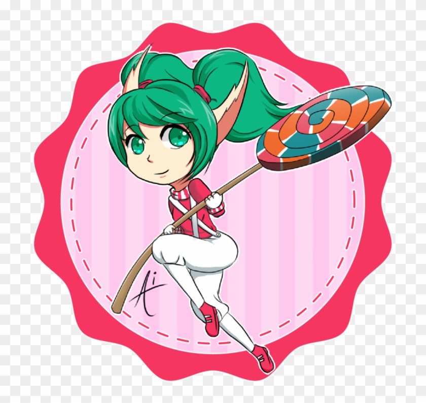 Lollipop Poppy By Aichanwakawaiidesu - Cartoon #1327961