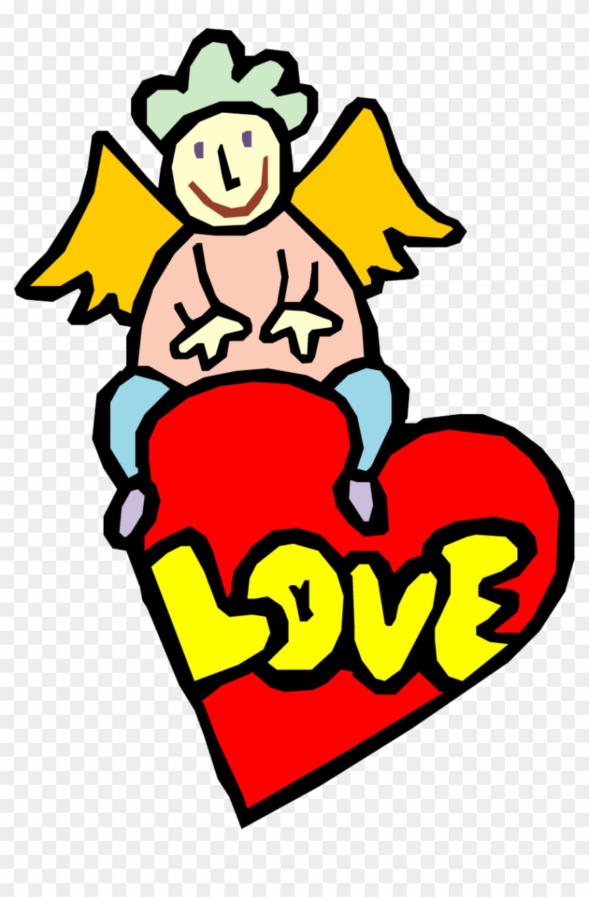 Love Cupid Angel Clip Art - Love Angel #1328050