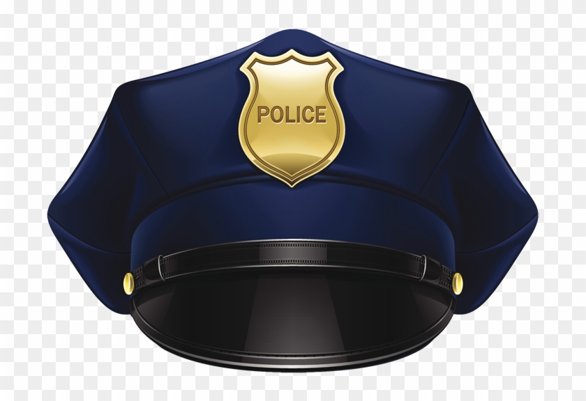 Police Car Clipart - Police Officer Hat Clipart #1328097