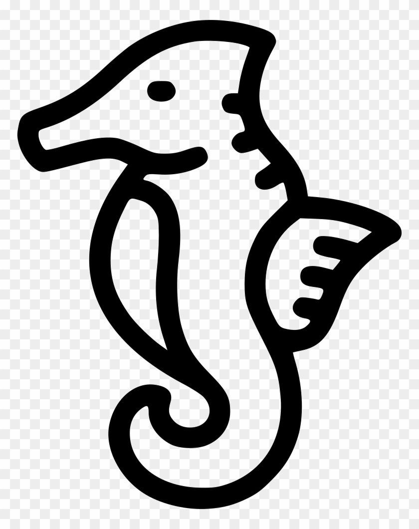Seahorse Sea Horse Comments - Clip Art #1328199