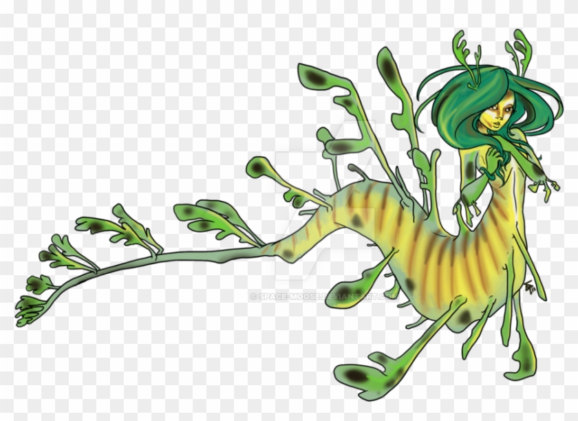 Leafy - Leafy Sea Dragon Drawing #1328220
