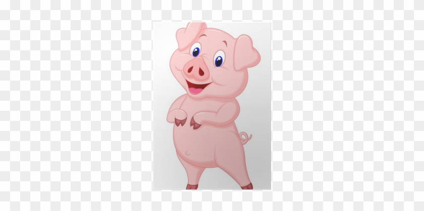 Pig Clipart Pinart 8 Pattern Cards This Little Piggy - Cartoon Pig Standing #1328233