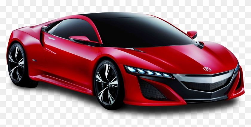 Red Acura Nsx Front View Car Png Image - Ferrari 488 Pista Price #1328269