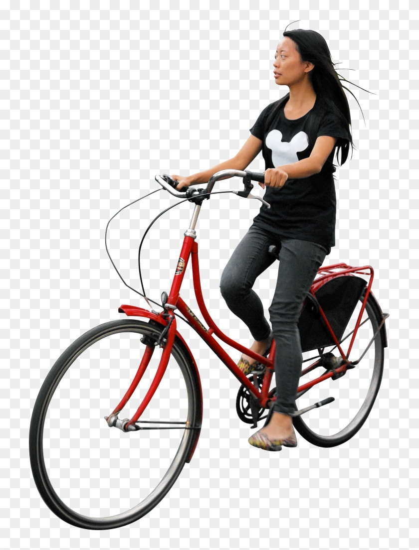 Girl Riding Bike Png #1328367