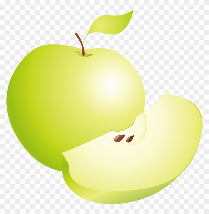 Granny Smith Manzana Verde Green Icon - Granny Smith #1328417