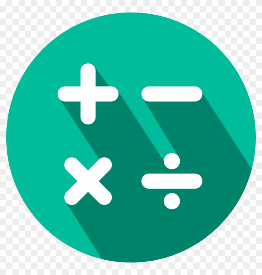 Mathematics Clipart Icon - Calculator Icon #1328454